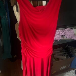 Stunning Scarlet Maxi Dress